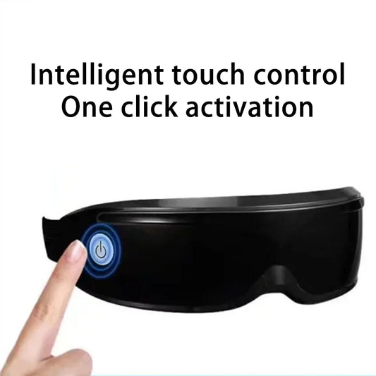 Electric Eye Massager with Vibration | Wireless Eye Relaxation Mask for Dark Circles & Eye Strain Relief