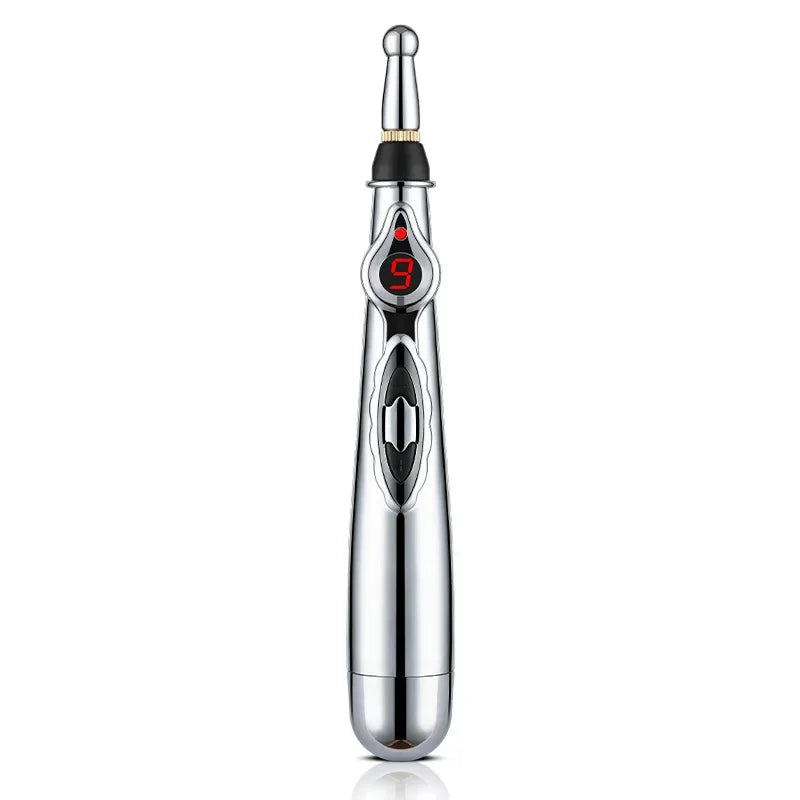 Electric Acupuncture Pen | Pulse Meridian Massage Pen for Face Lifting & Body Pain Relief